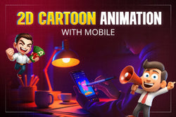 2D Cartoon Animation With Mobile (🔴LIVE)